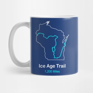 Route Map of the Ice Age Trail Mug